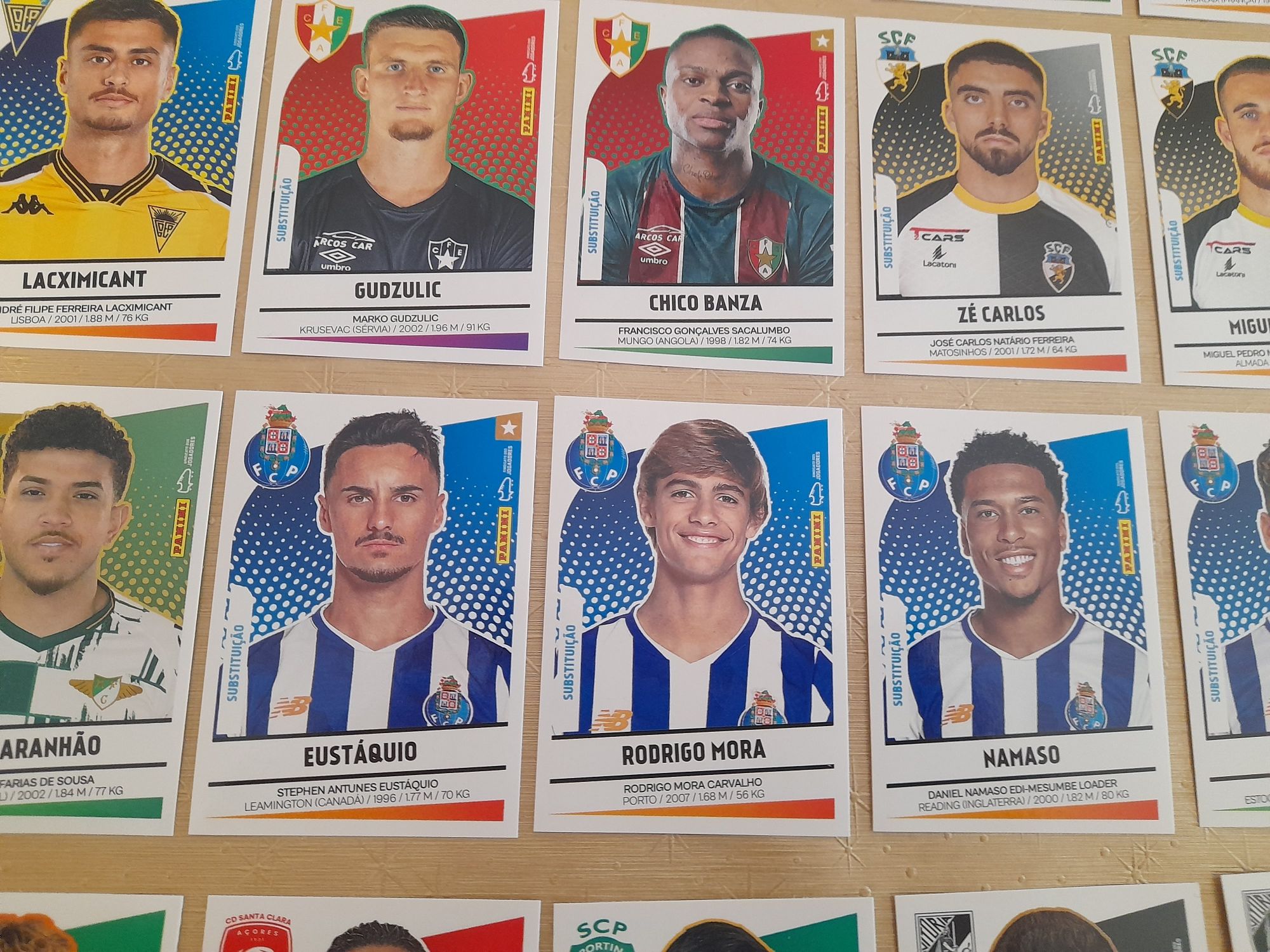 PANINI Liga Portuguesa BETCLIC 2025 BIS 28 cromos substituição sticker