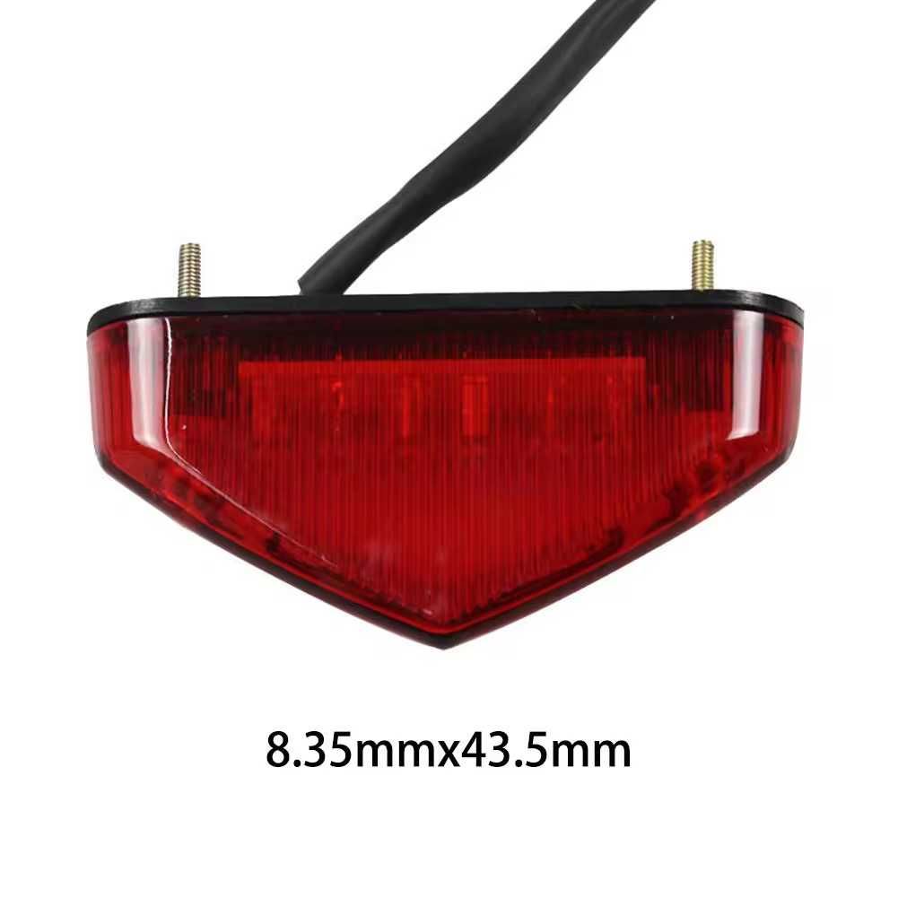 Farolim traseiro universal LED para moto