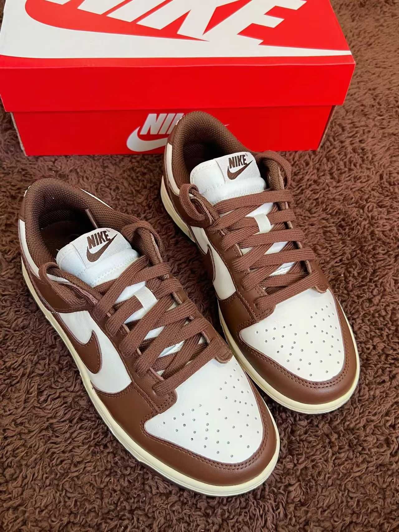Nike Dunk Surfaces In Brown And Sail R.38.5