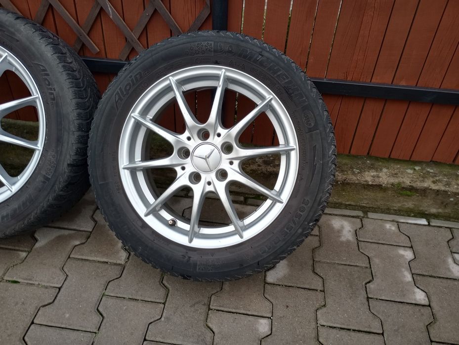 Alufelgi Oryginalne Mercedes W246 16' 5x112 A B C E Klasa Felgi Koła
