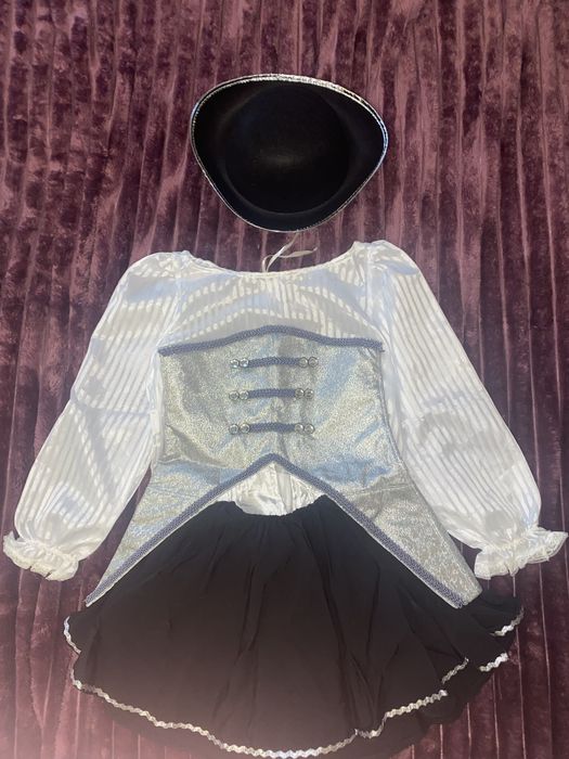 Костюм піратки на свято Хелоуіну для дівчинки 122 р.