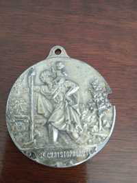 Stary kolekcjonerski medal.