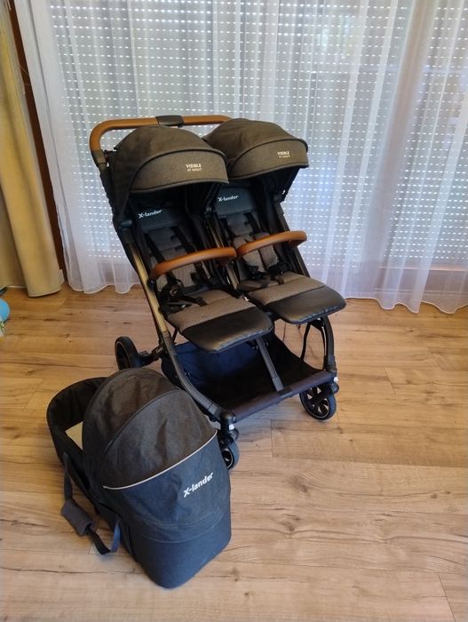 Wózek podwójny bliźniaczy X-lander *stan idealny*