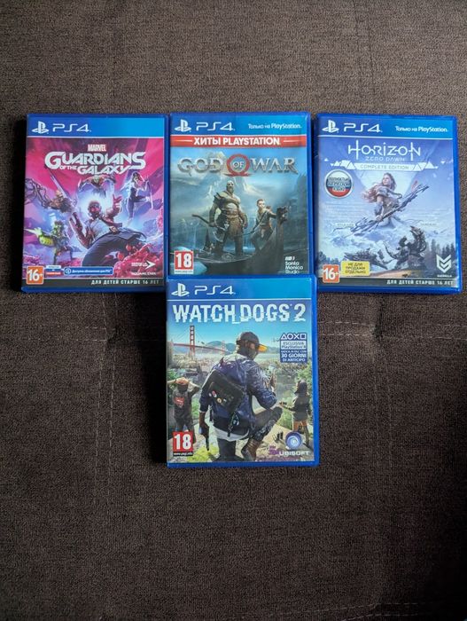 Ігрові диски для Playstation 4