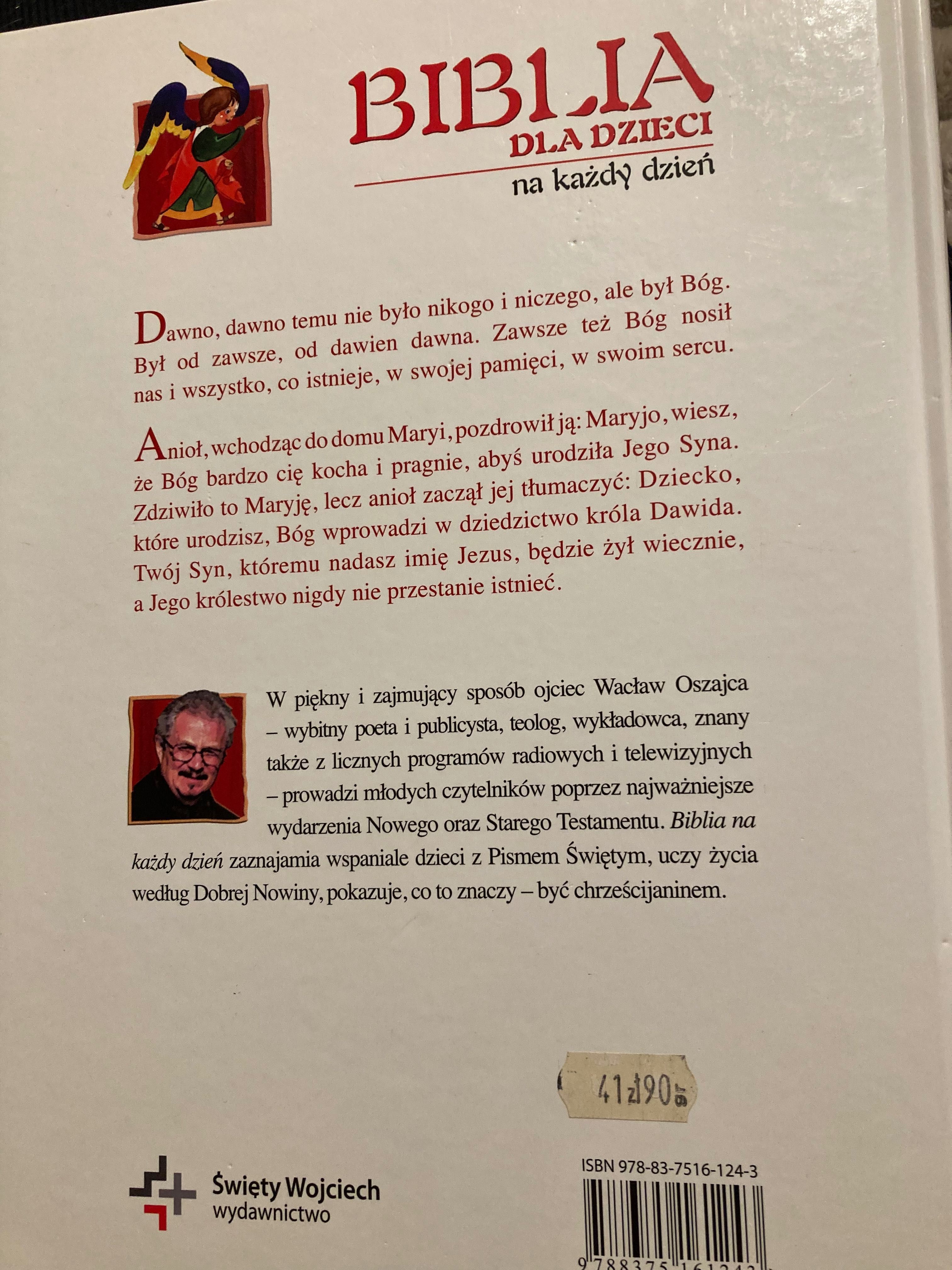 Wacław Oszajca SJ, Biblia dla dzieci na każdy dzień, nowa