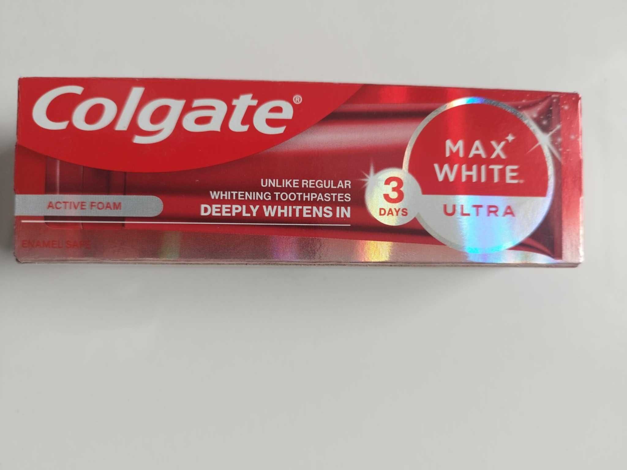Pasta colgate max white ultra active foam 50 ml