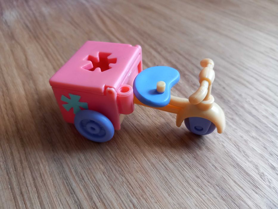 Kolorowy rowerek littlest pet shop