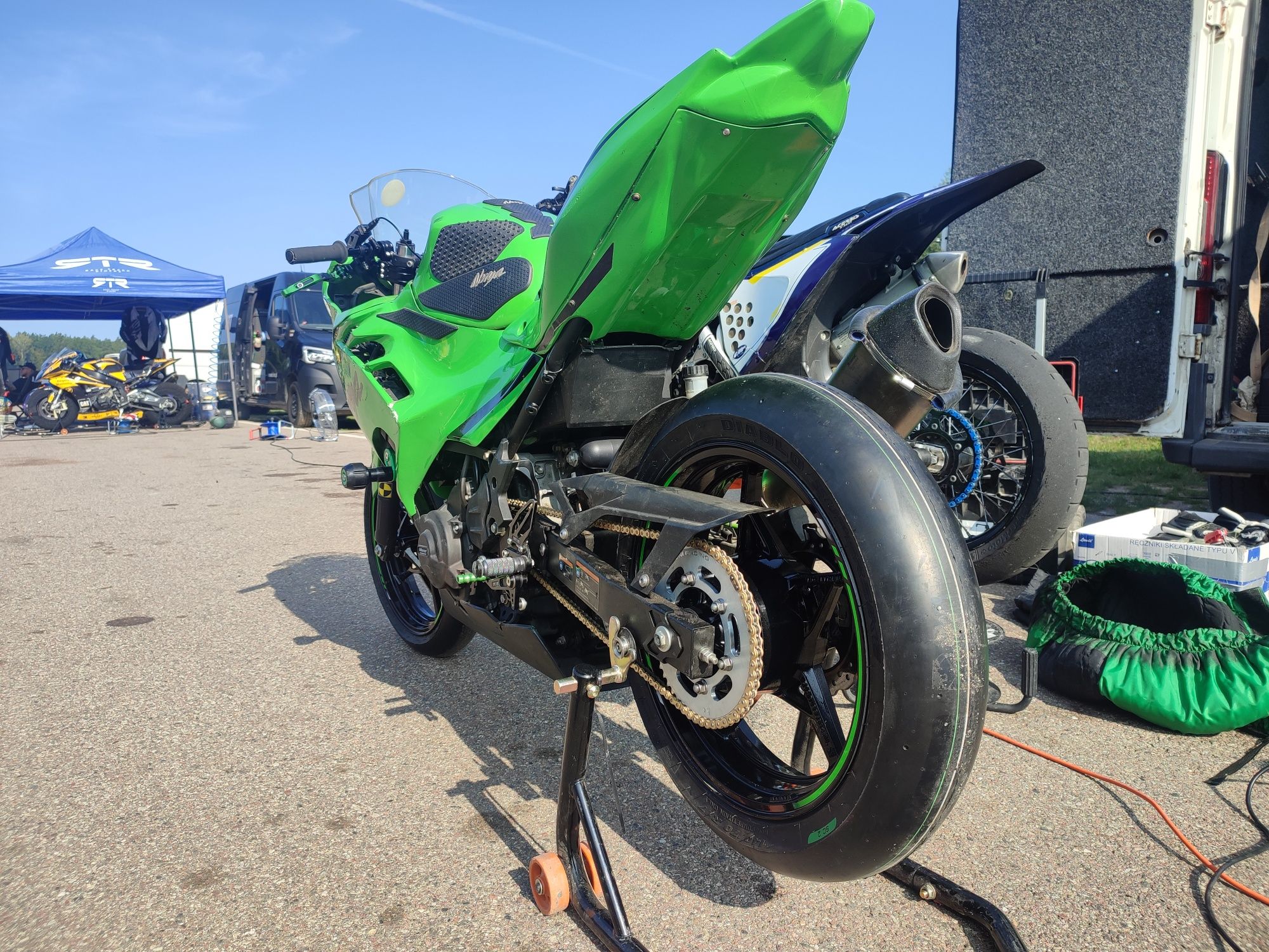 Kawasaki Ninja 400 torówka tor 2018