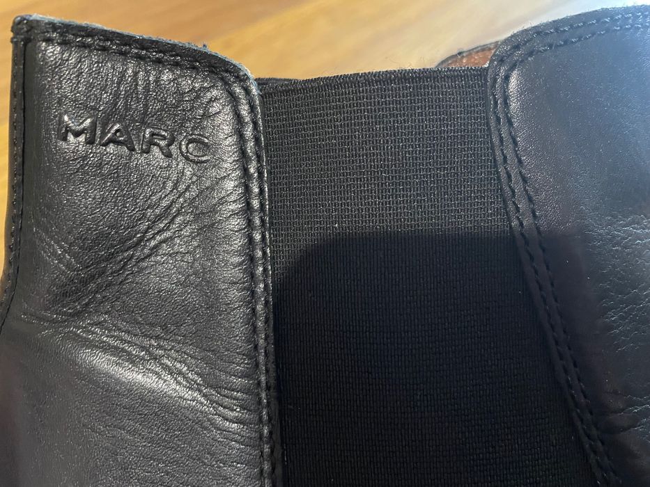 Мужские ботинки челсы marc из натуральной кожи оригинал