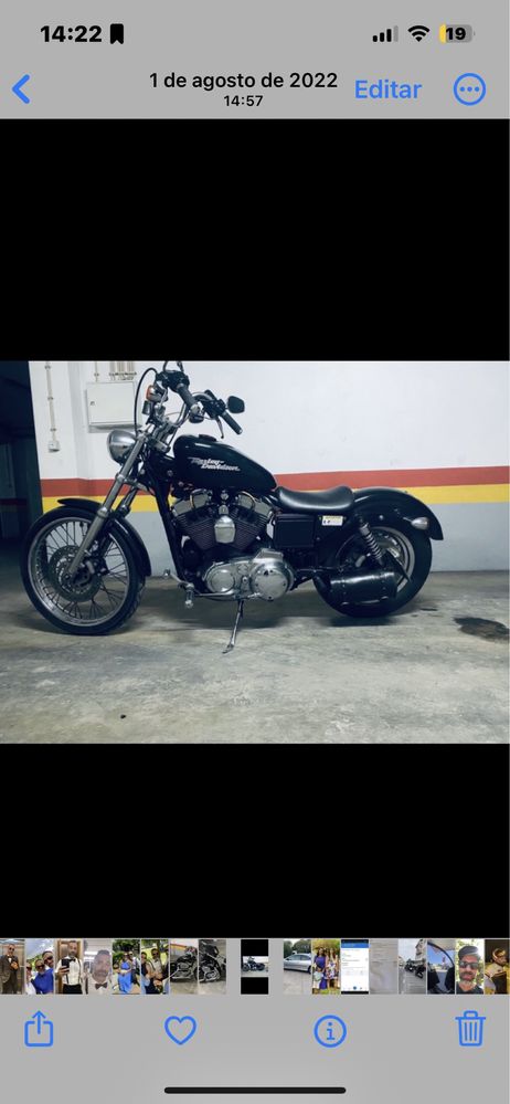 Harley davidson sporster xl 1200 c