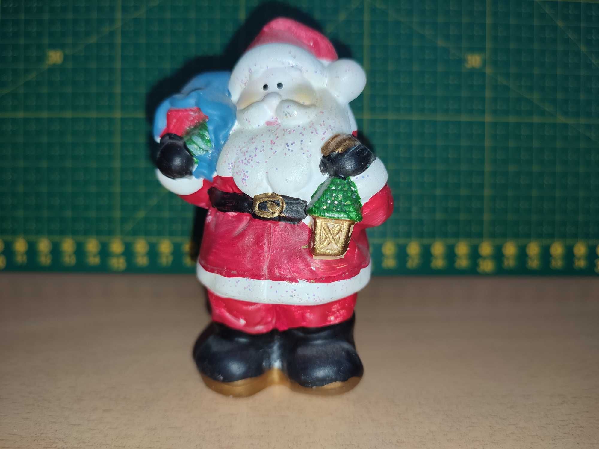 Новогодняя игрушка Дед Мороз Елка Санта Клаус. Свечи.Мир детства.