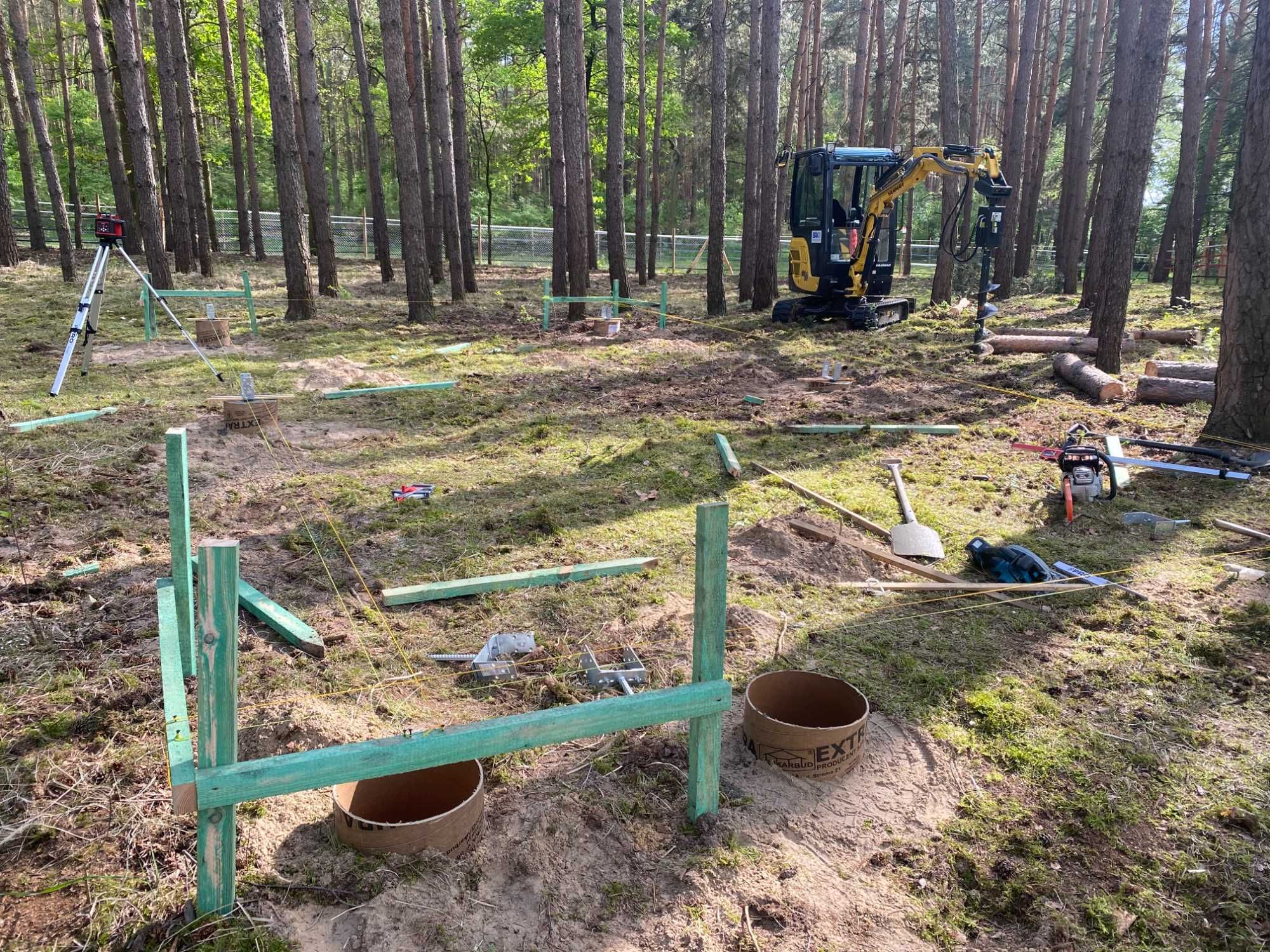 Wiercenie otworów słupki, fundamenty, drzewka, tuje, punkty geodezyjne