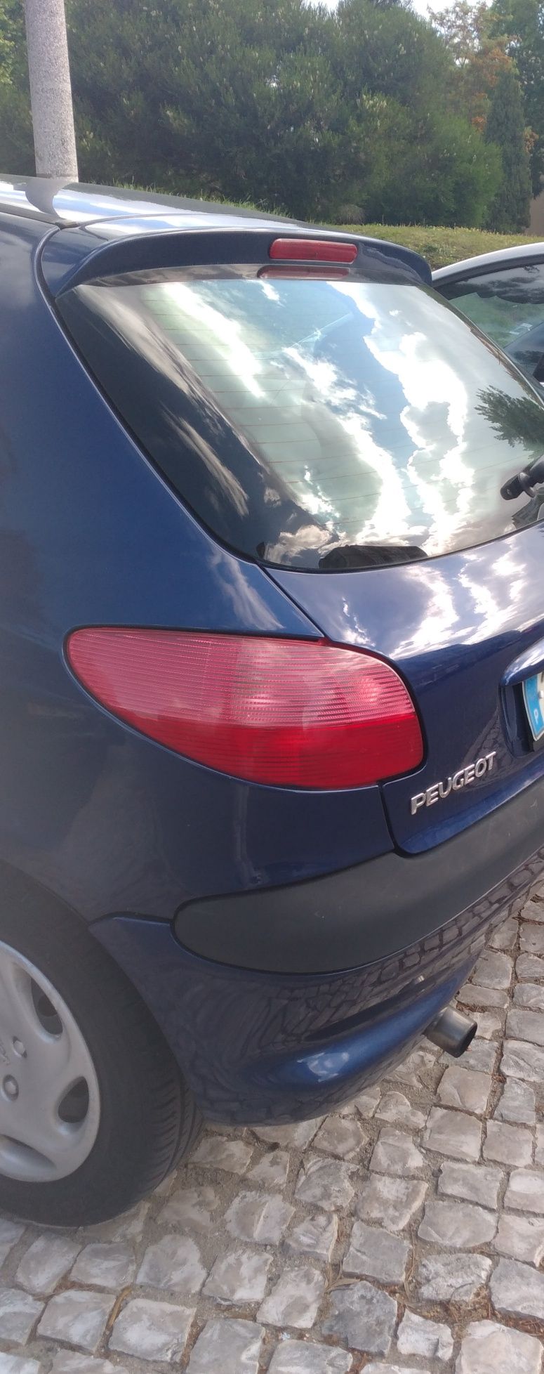 Peugeot 206 azul