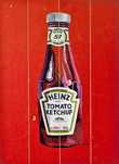Heinz Tomato Ketchup - Obraz Na Drewnie 40 x 59 cm