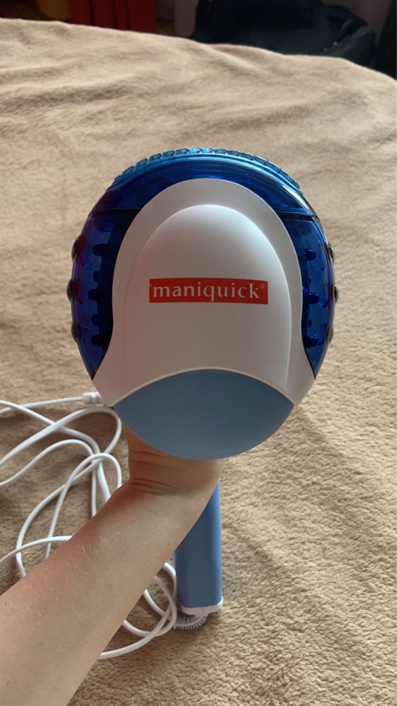 Масажер вібраційний Maniquick Infa-Blue Soft Gel