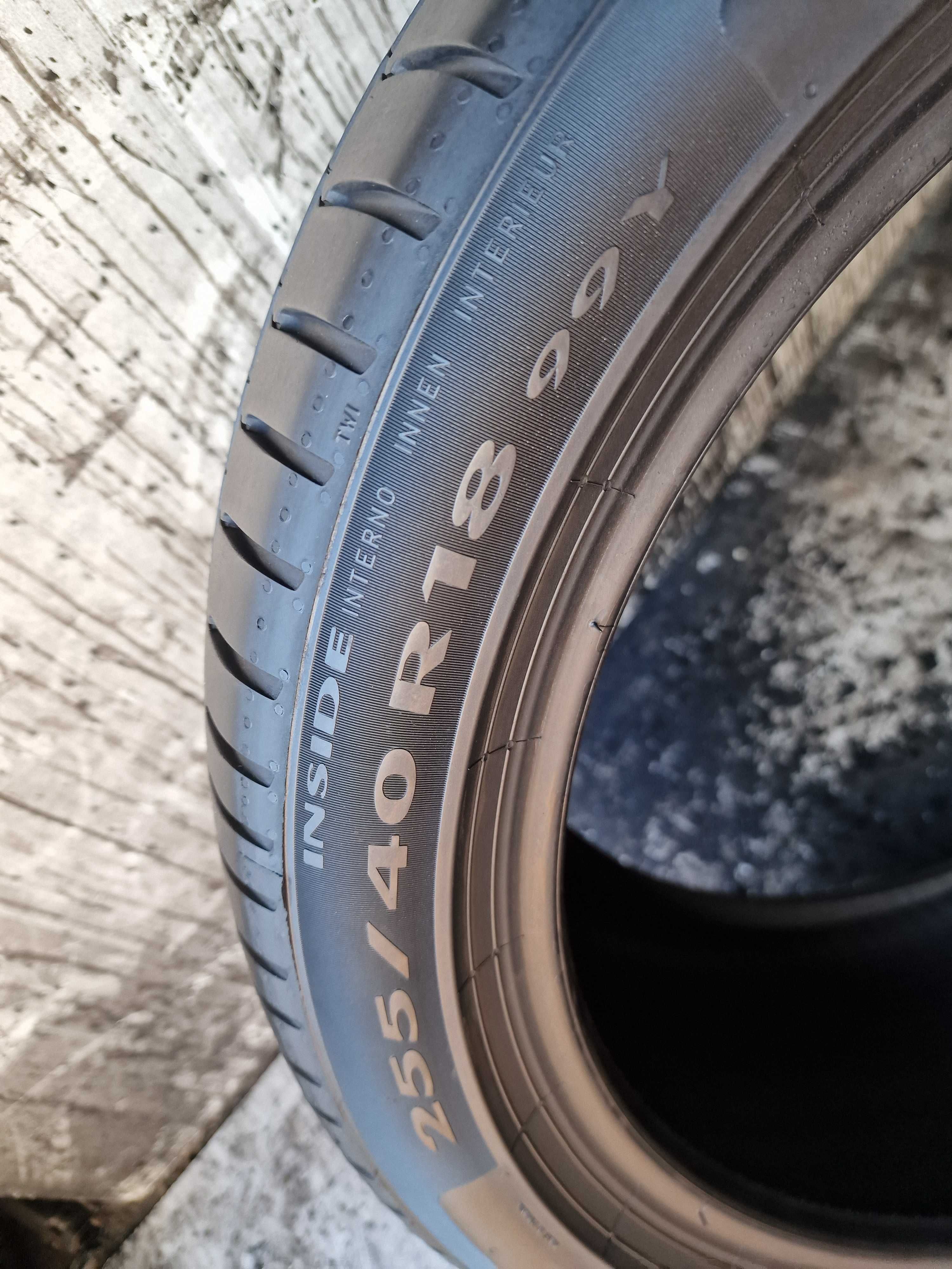 Sprzedam oponę 255/40 18" Pirelli Cinturato P7 6mm 2022r