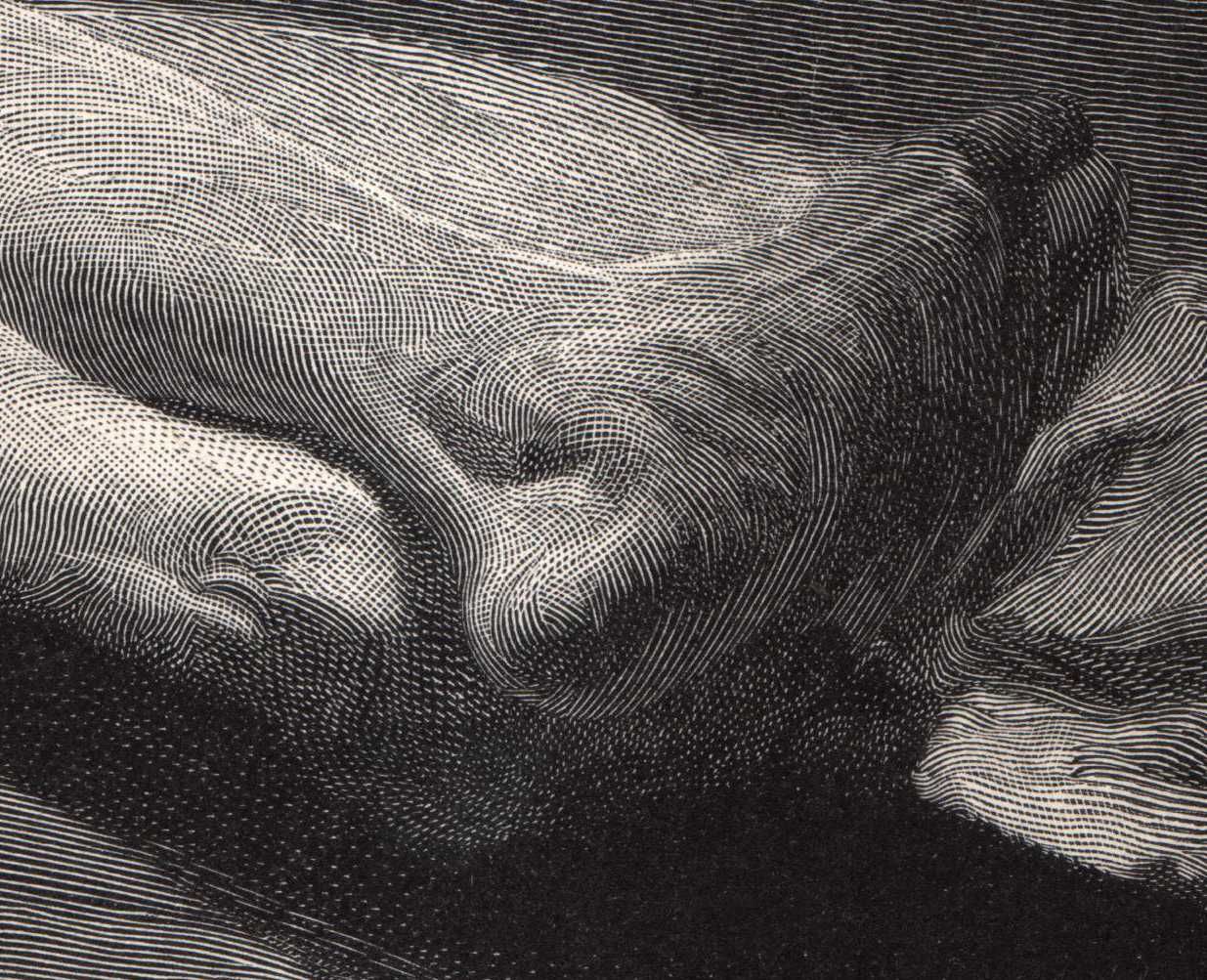 Herterich: Chrystus odkupiciel. Drzeworyt 1905 r. oryginał