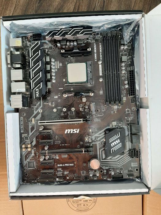 Материнская плата MSI B450-A Pro Max AM4