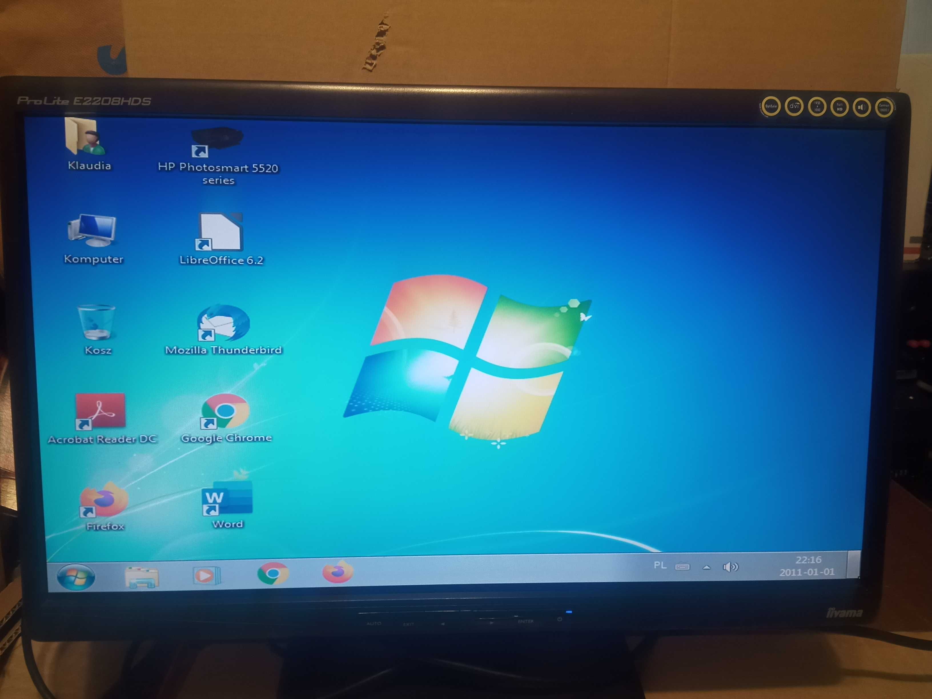 IIYAMA ProLite E2208HDS Monitor