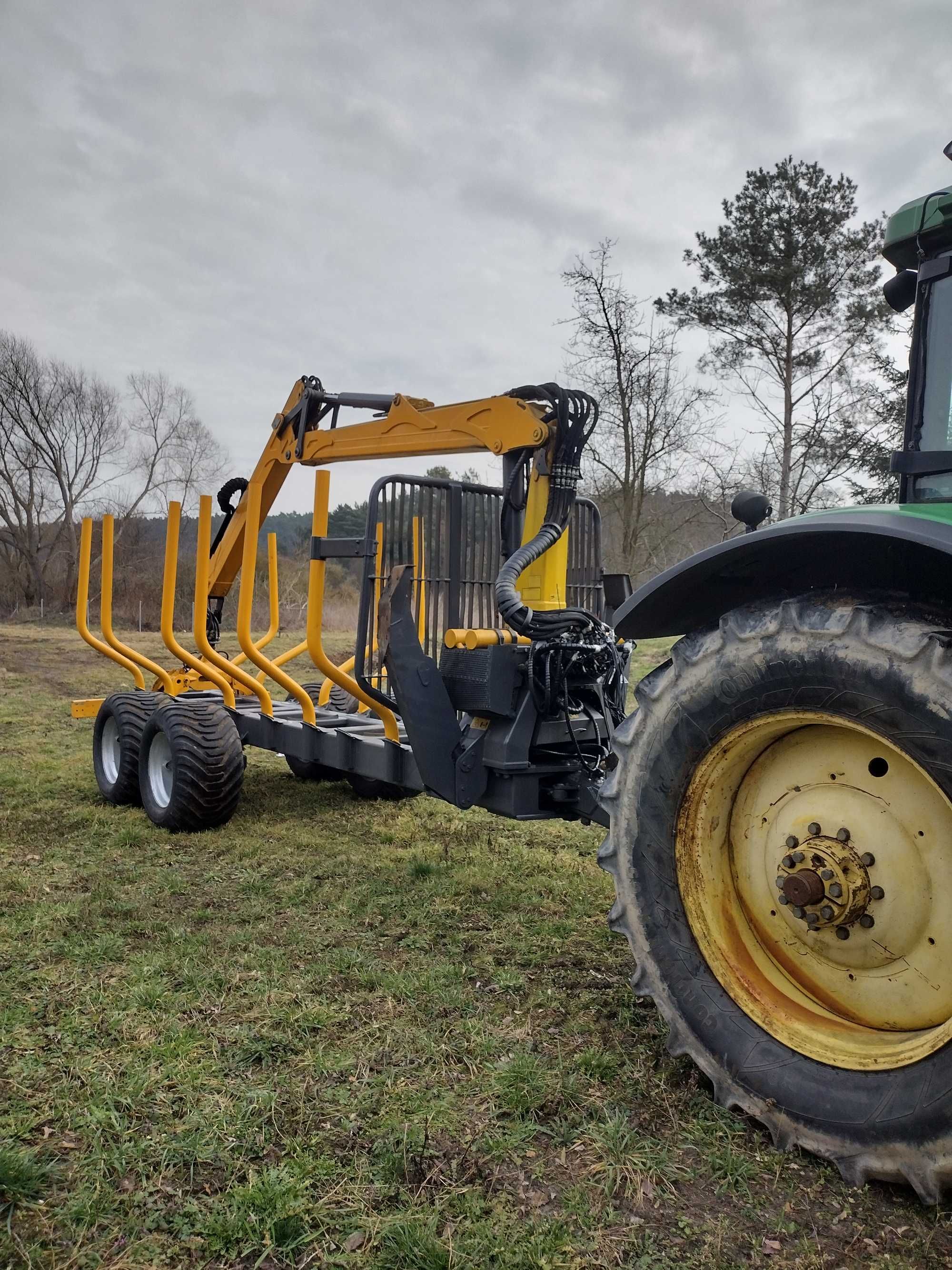 Przyczepa leśna Oniar 14t 7400