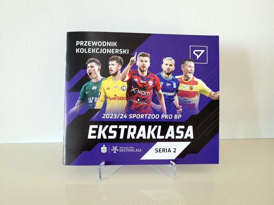 Przewodnik Kolekcjonerski karty Ekstraklasa 2023- 2024 seria2 SportZoo