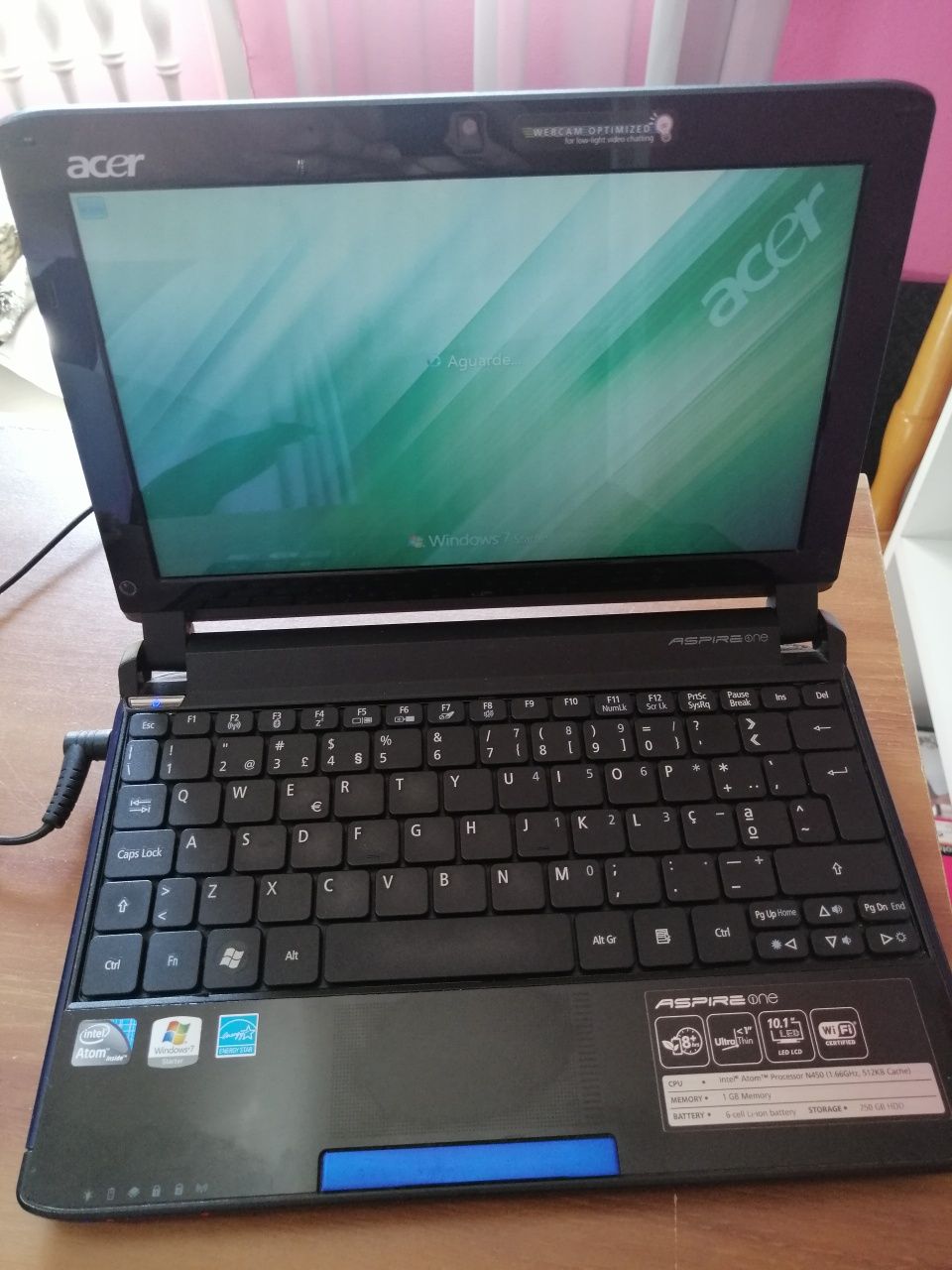 Computador Acer notebook impecável