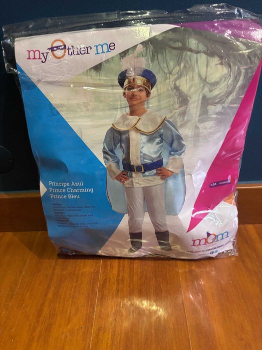 fato de carnaval de criança 1/2 anos