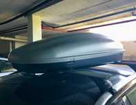 Mala de tejadilho curta g3 hydra 320 cinzenta