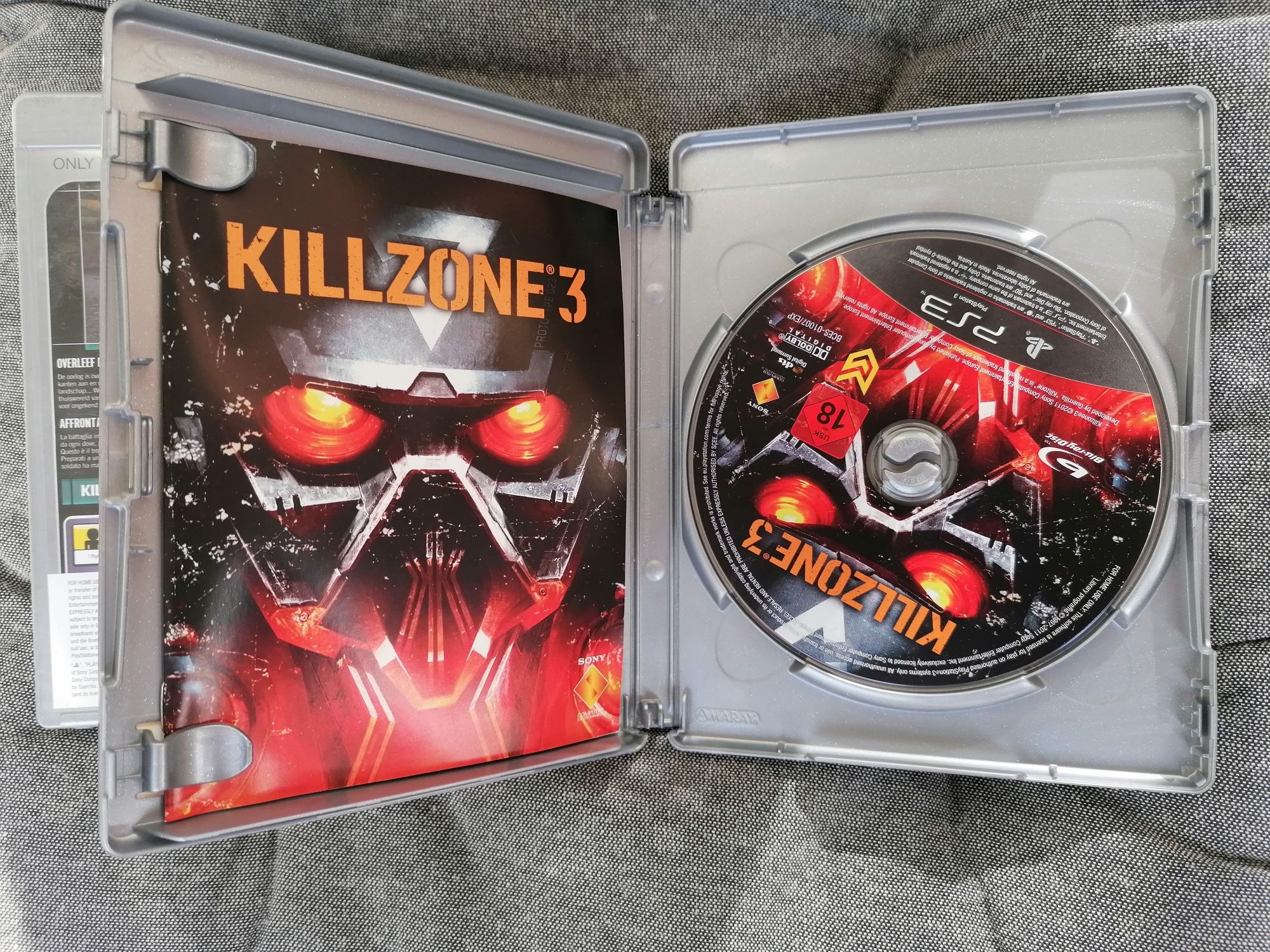 Killzone 2 i 3 platinum ps3 bdb