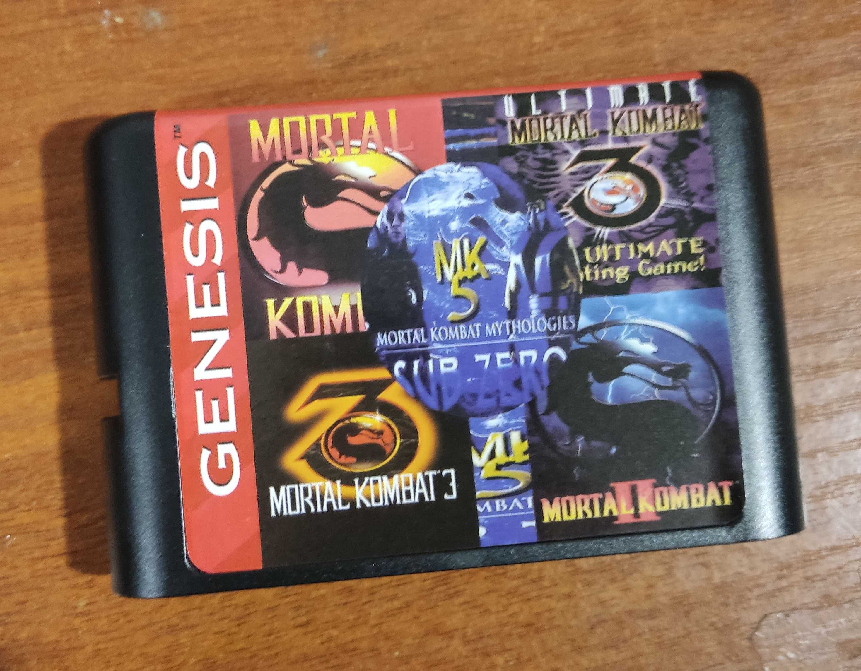 Приставка Sega Mega Drive 2 + Мортал Комбат 1+2+3+3Ультімейт+5. НОВА!