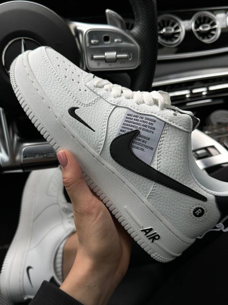 Nike Air Force 1 Low  Black/White, чоловічі кросівки, жіночі кросівки