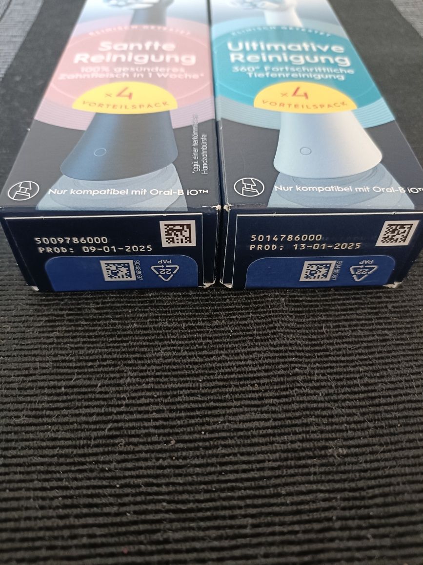 Końcówki do szczoteczki Oral-B io