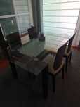Mesa e móvel de Sala de jantar