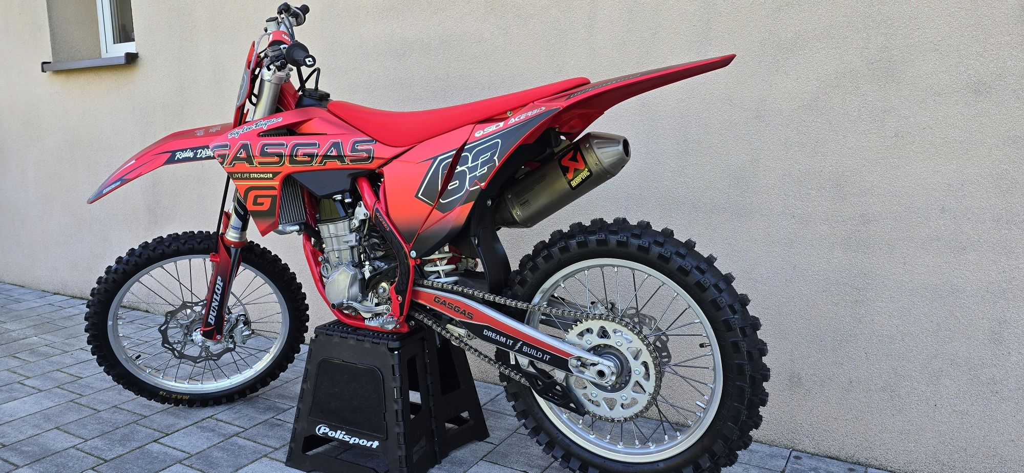 Gas gas 450cc 2023! Akrapovic ktm ładny