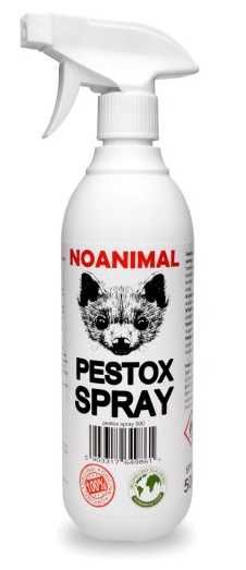 Spray, odstraszacz na kuny lisy gryzonie Pestox