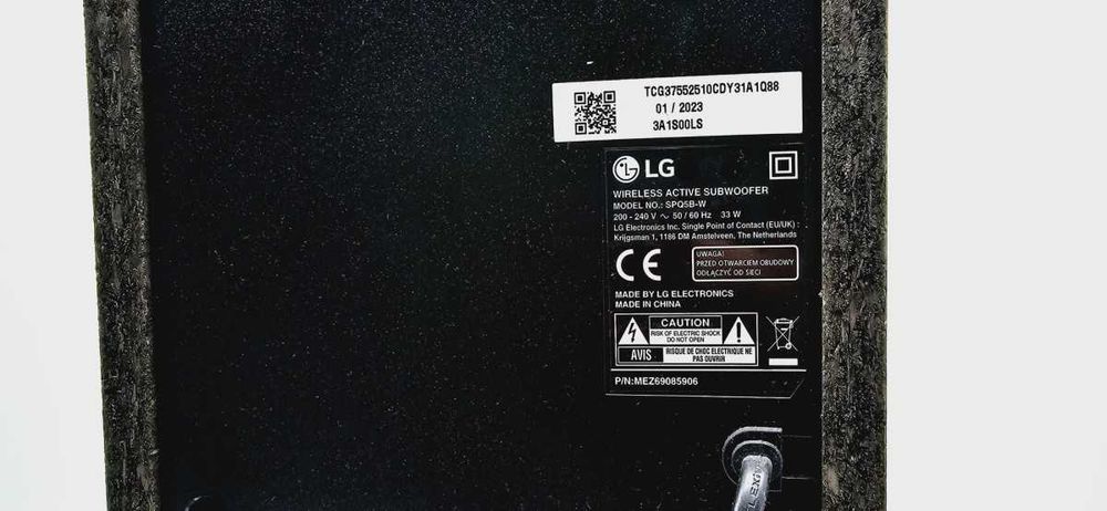 Soundbar LG S65Q + Subwoofer
