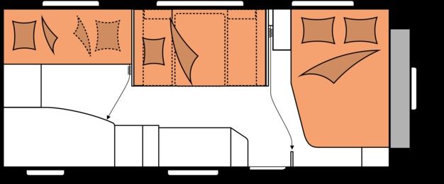 Wynajmę Hobby De Luxe Edition 545 KMF 2024r Mover Wolne terminy