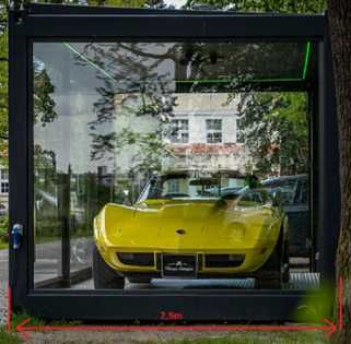 PROMOCJA! Szklana gablota garażowa garaż mobilny - bez pozwolenia!