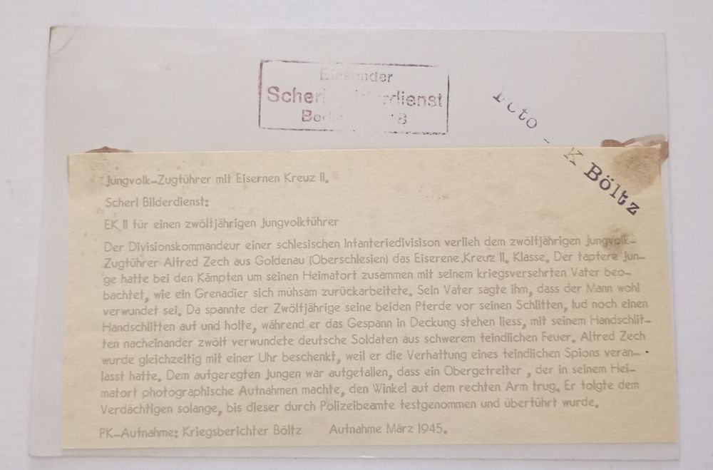 Militaria de Trincheira Fotos com história 1939/45