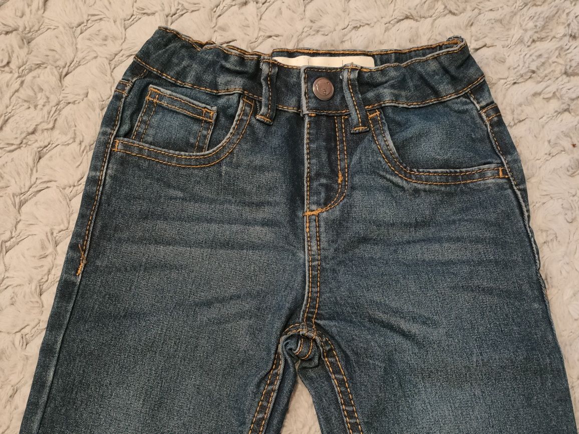 Spodnie rozm. 116 na 5-6 lat jeansy dżinsy