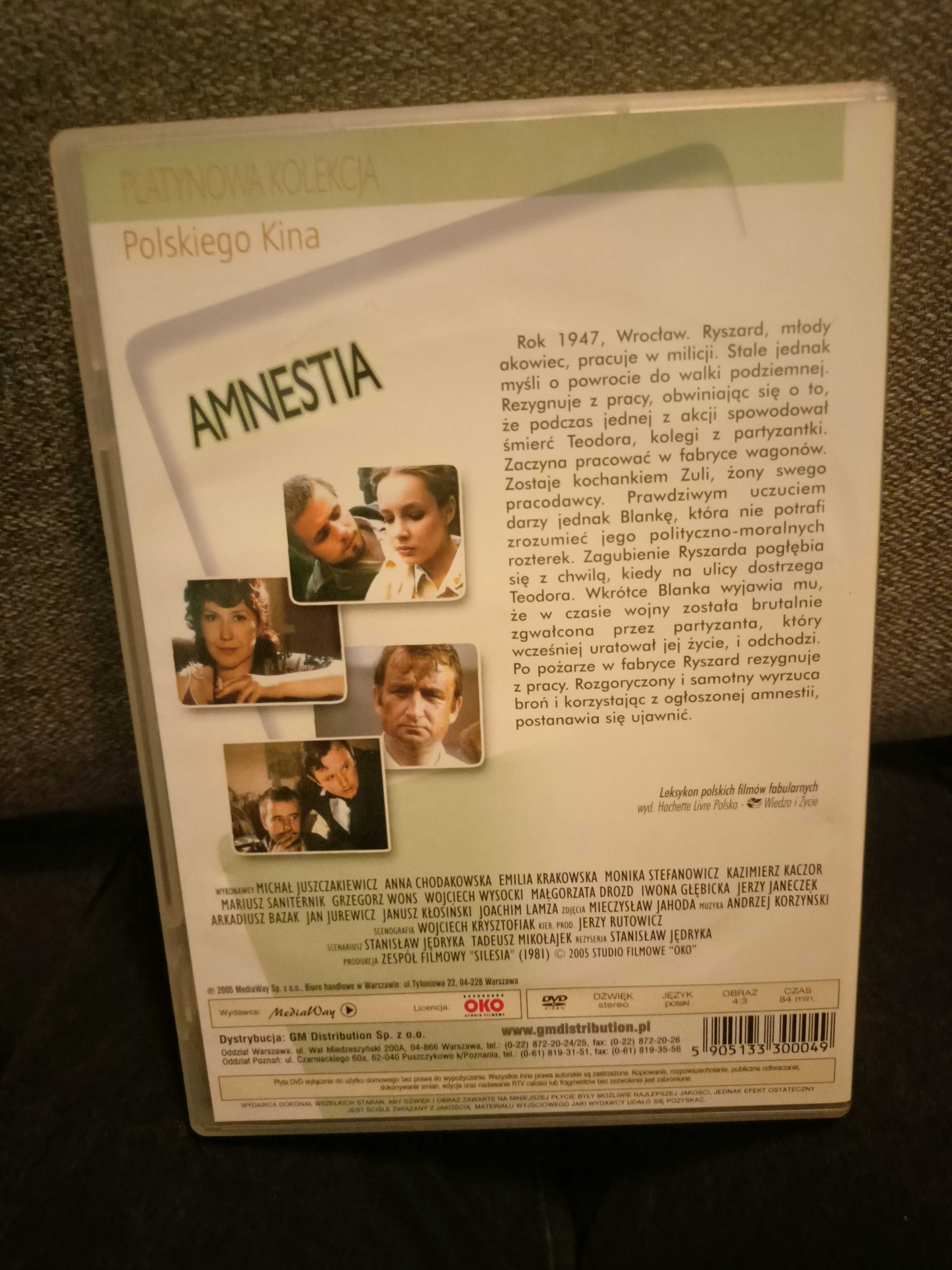 Amnestia Film DVD