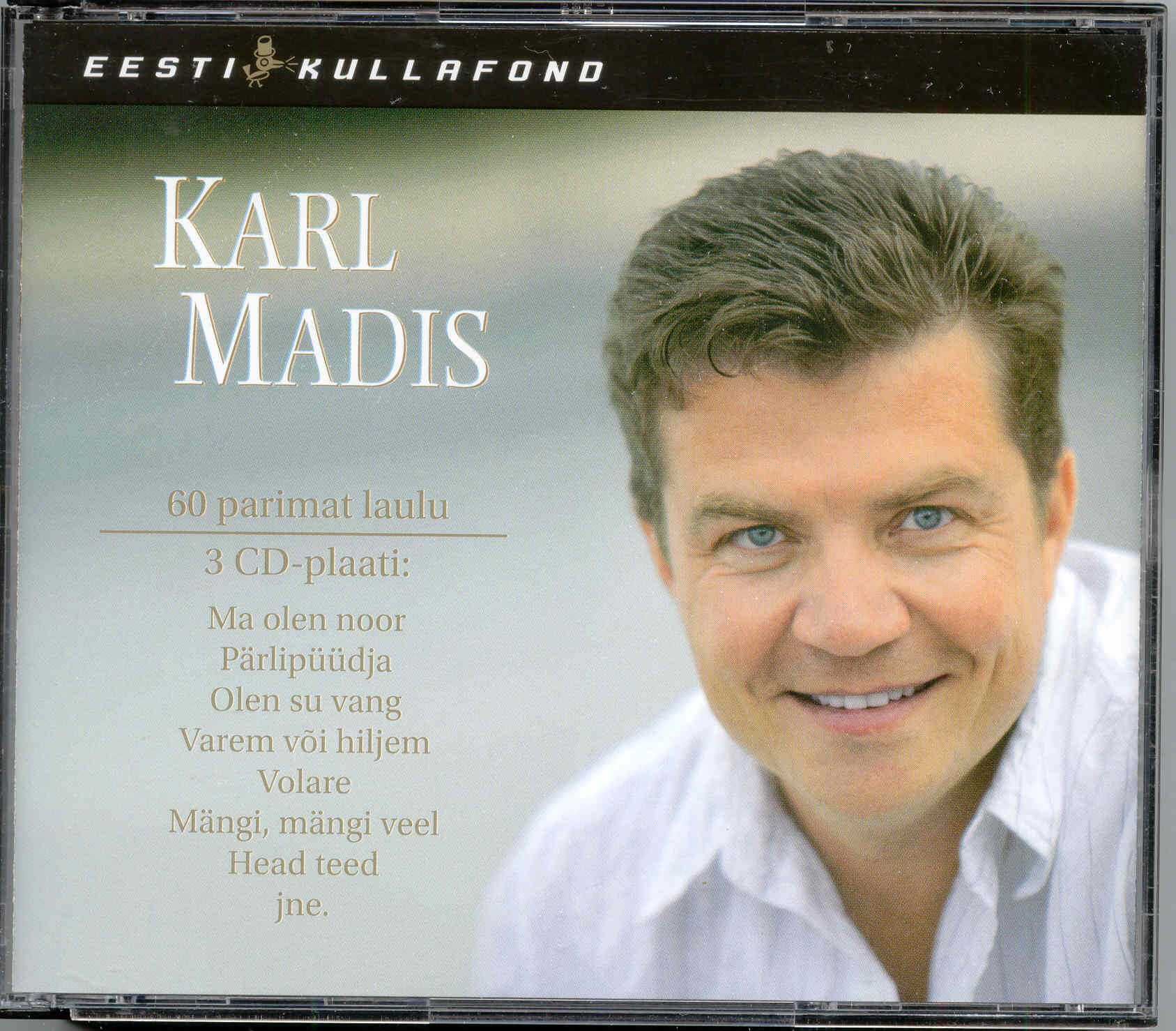 Karl Madis (Mahavok, Karavan). Eesti kullafond. 3CD-box