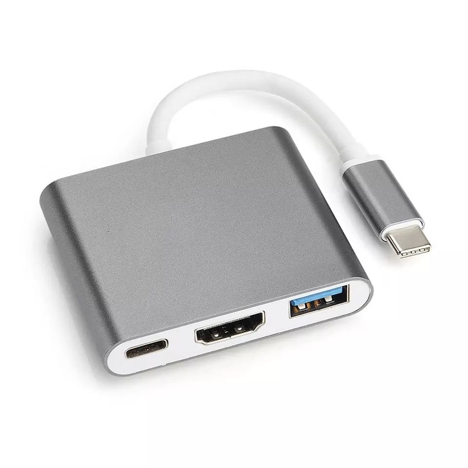 Кабель-переходник USB Type-C - HDMI/USB