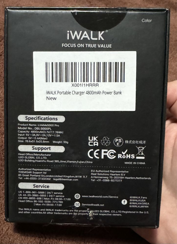 Powerbank iWalk (para iPhone)