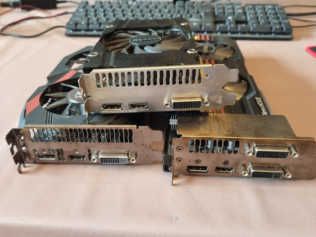 Продам відеокарти gtx 660ti 1050ti 1060 3gb asus inno3d