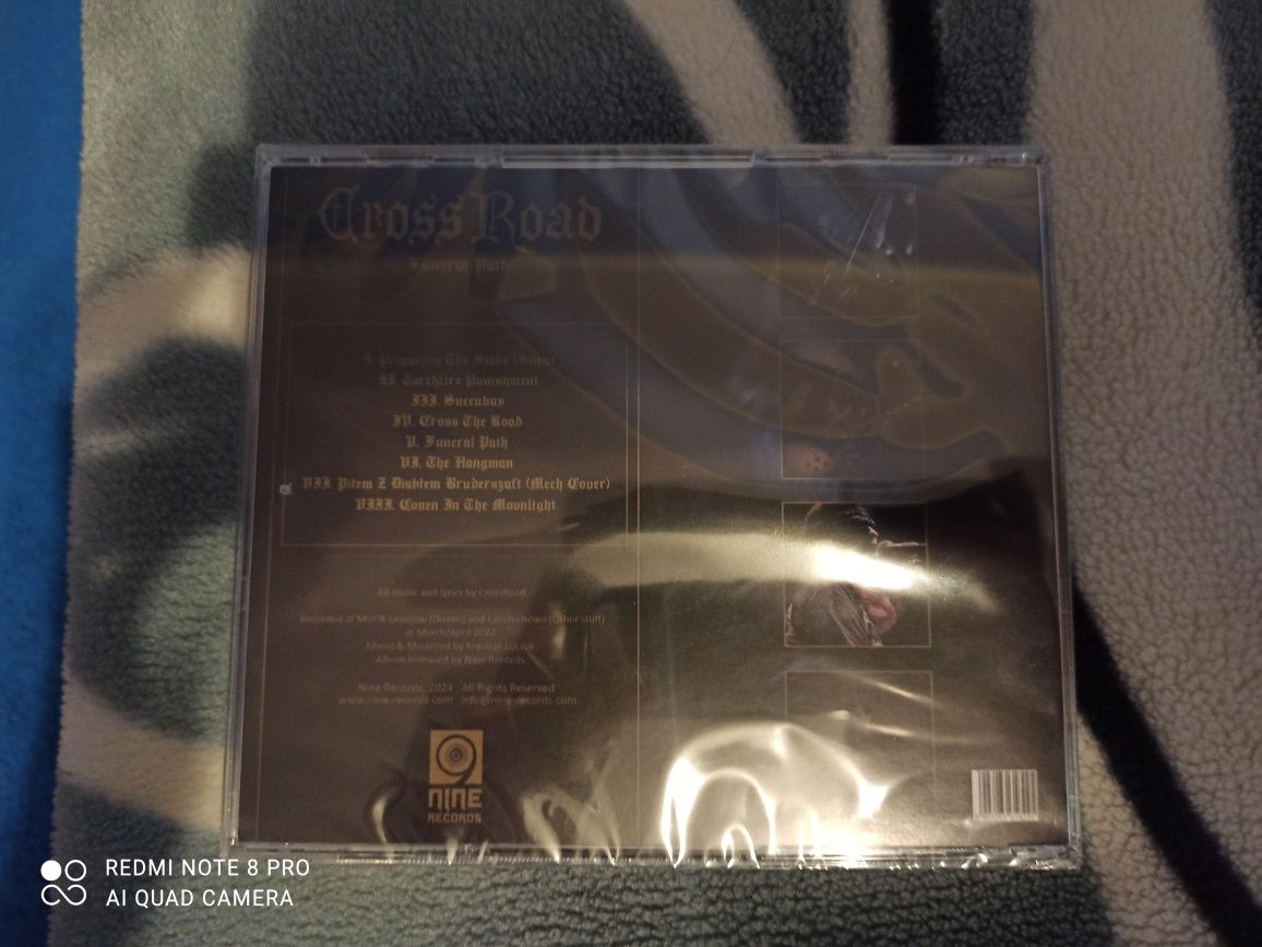 CrossRoad - Funeral Path CD - polski heavy / doom metal