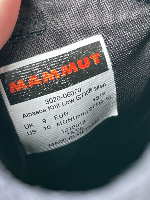Кросівки MAMMUT Alnasca Knit GTX GORE-TEX Оригінал