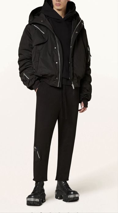 Thom krom oversized bomber jacket