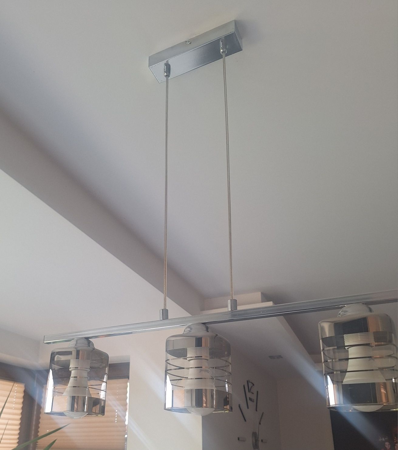 Lampy do jadalni, salonu, żyrandol,  zestaw nad stół I barek
