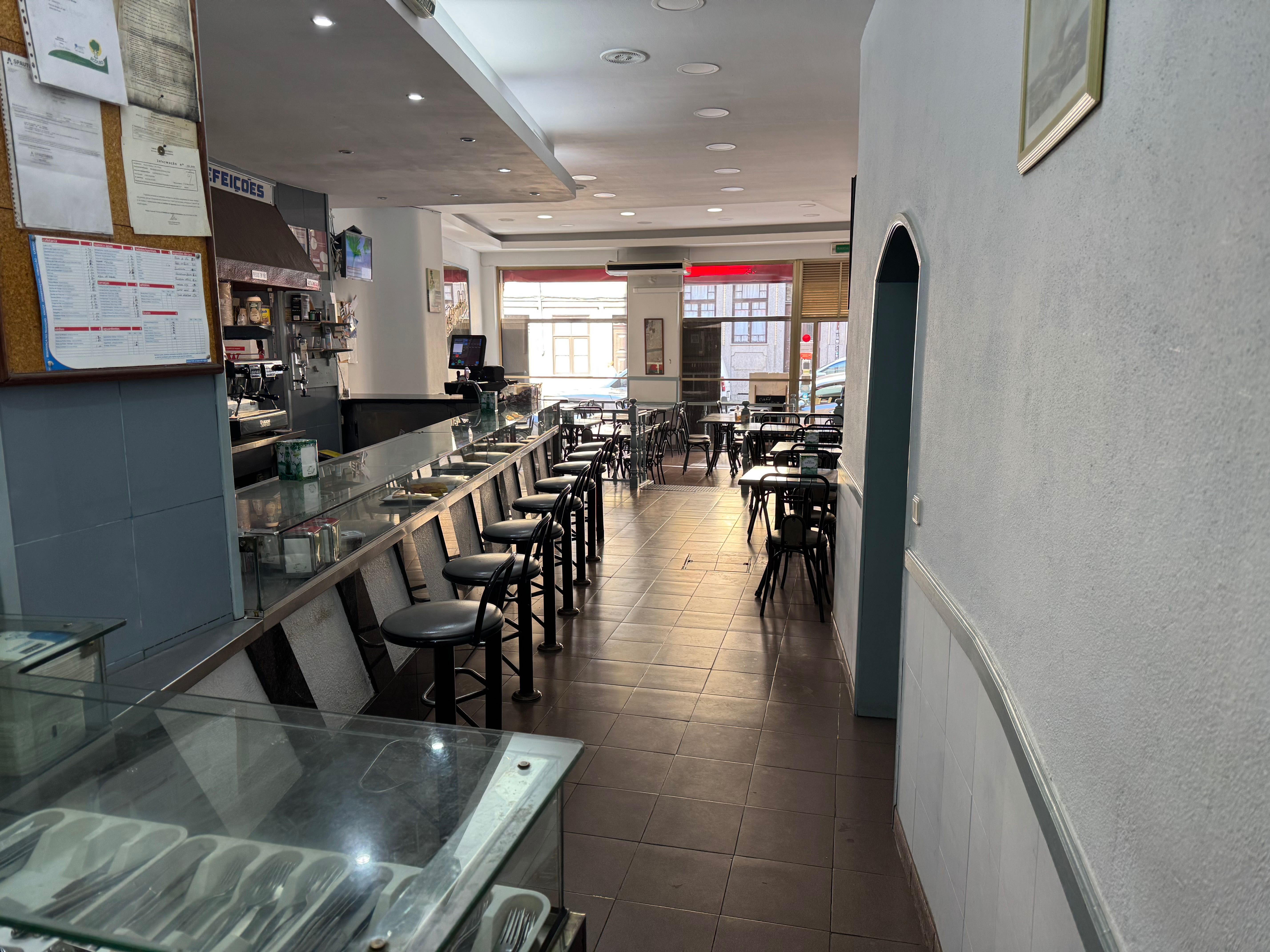 Café snack bar no Porto